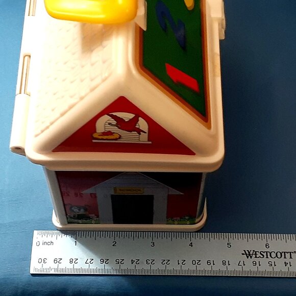 Vintage!! Mattel Fisher Price Little People School House Lunch Box - Circa 2008! - Picture 10 of 10